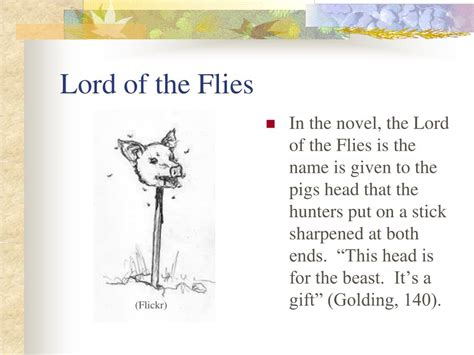 lord of the flies origin.